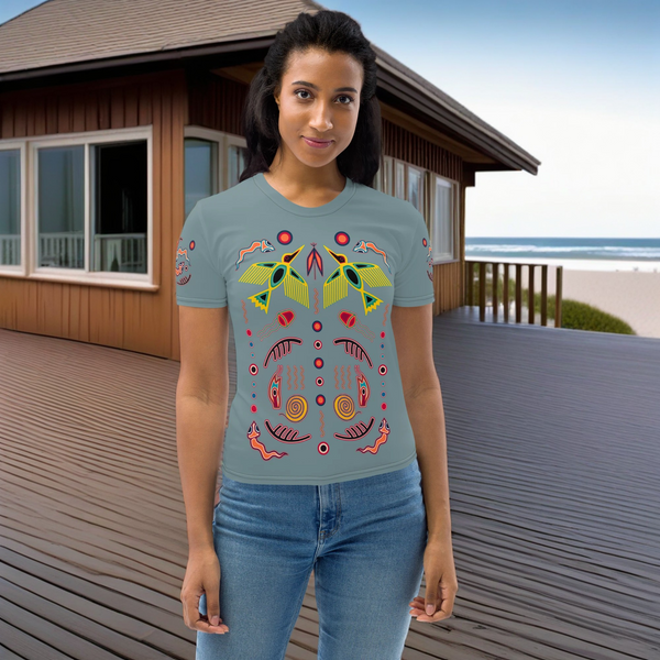Bird Huicholes All Over T-Shirt